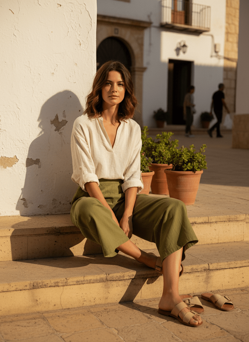 Pantalon Roma Beige - W STUDIO Pantalon