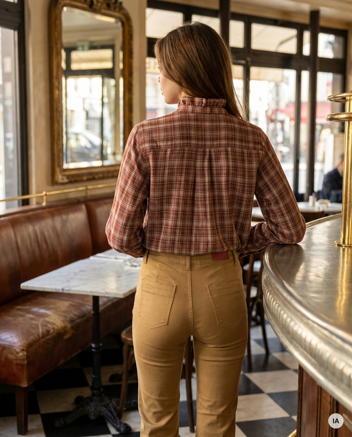 PANTALON SONNY BEIGE - LA PETITE ETOILE Jeans — Image générée par IA