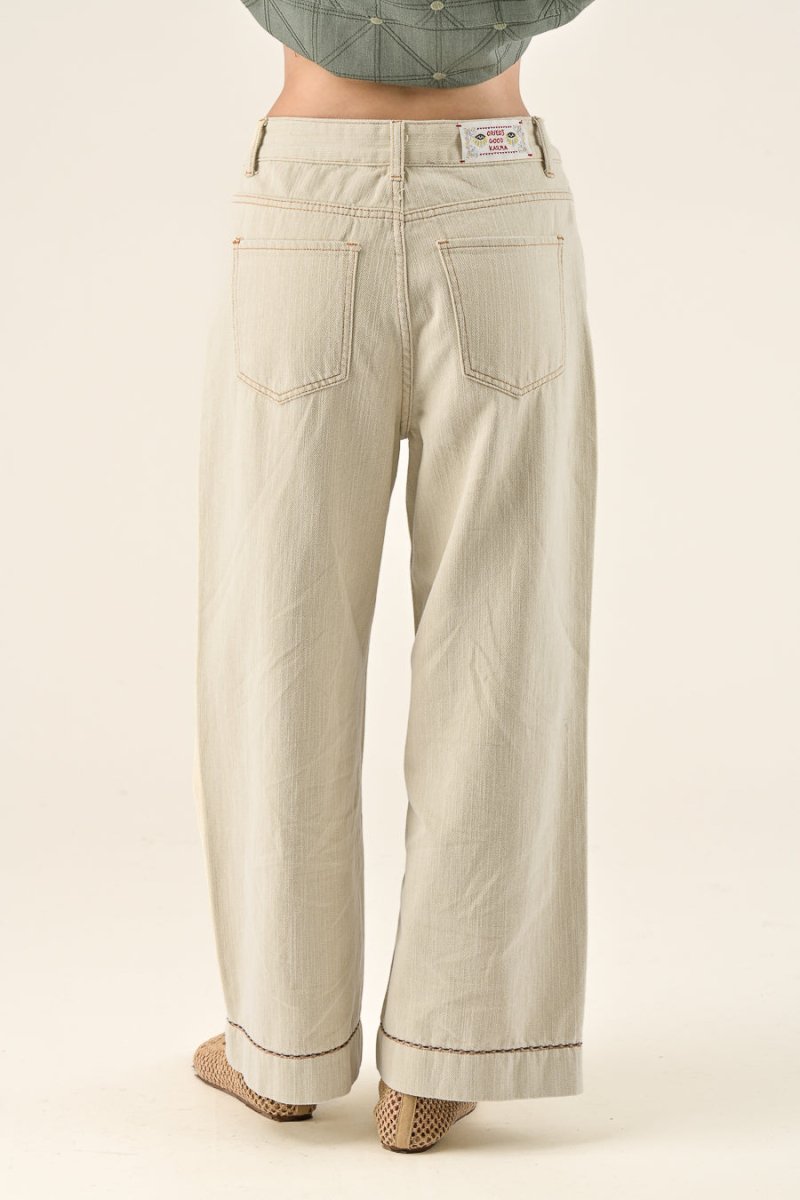 PANTALON ULRICH Beige - ORFEO PANTALON