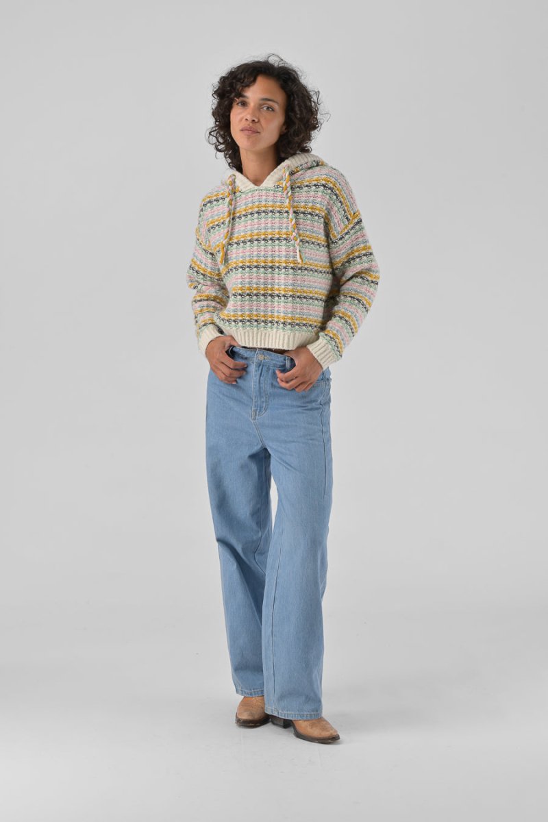 PANTALON VINCIANE DENIM - ORFEO PANTALON