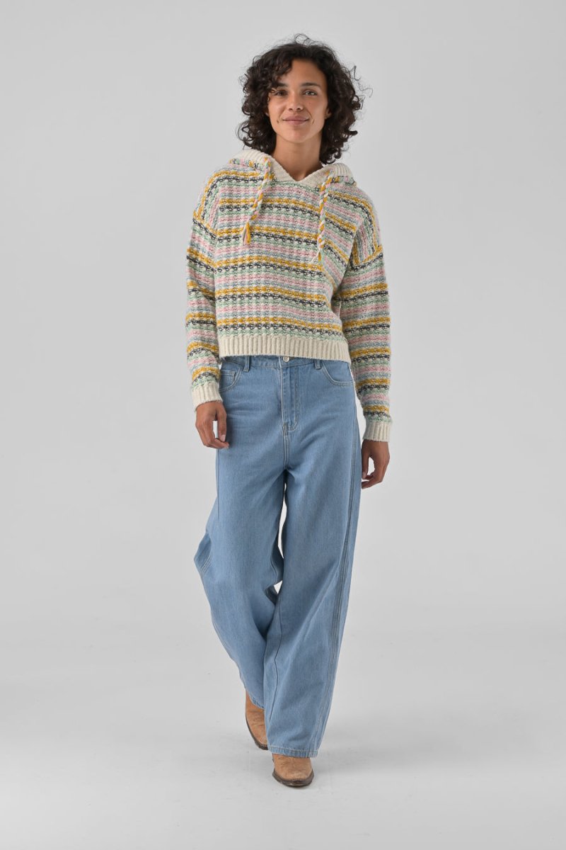 PANTALON VINCIANE DENIM - ORFEO PANTALON