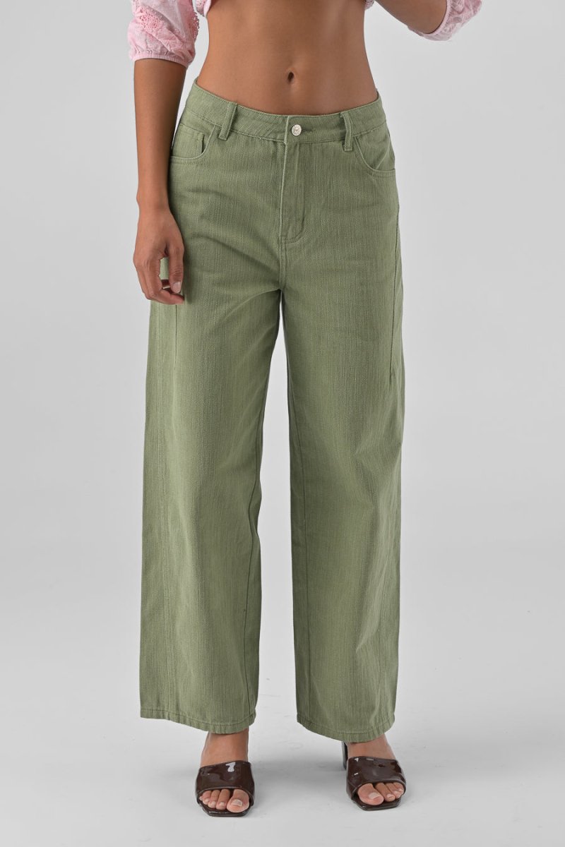 PANTALON VINCIANE KAKI - ORFEO PANTALON
