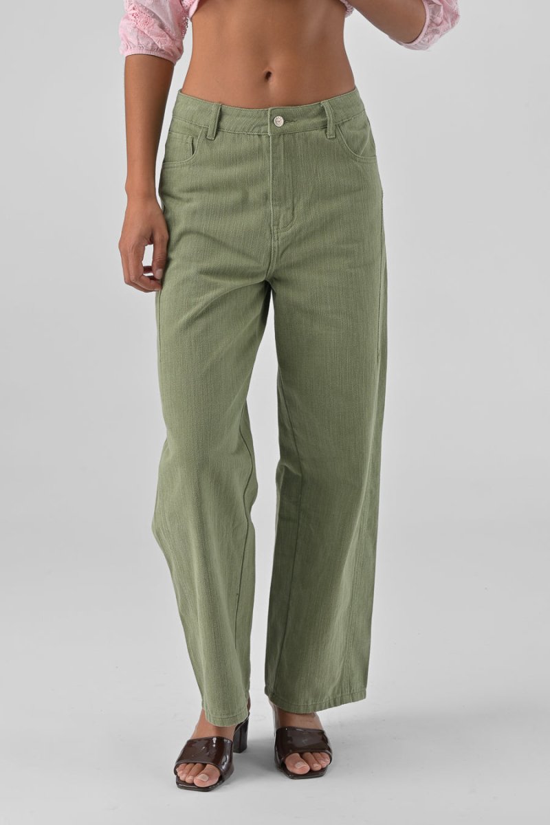 PANTALON VINCIANE KAKI - ORFEO PANTALON