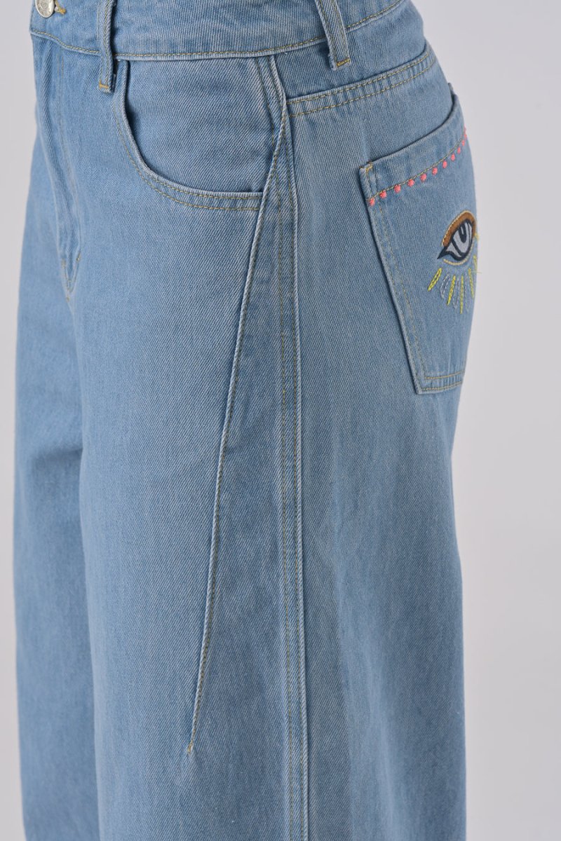 PANTALON VINCIANE DENIM - ORFEO PANTALON