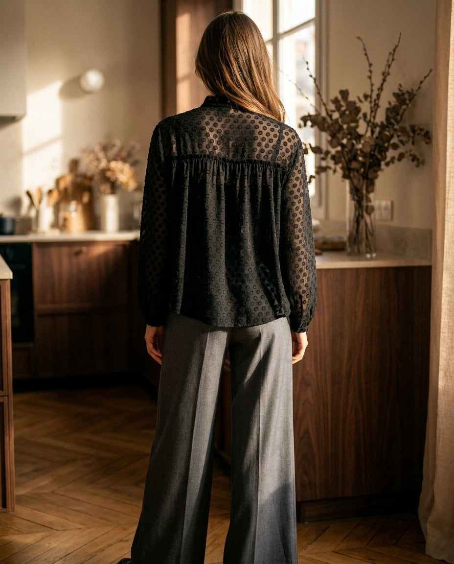 PANTALON WESLEY GRIS - MINUIT DOUZE PANTALON