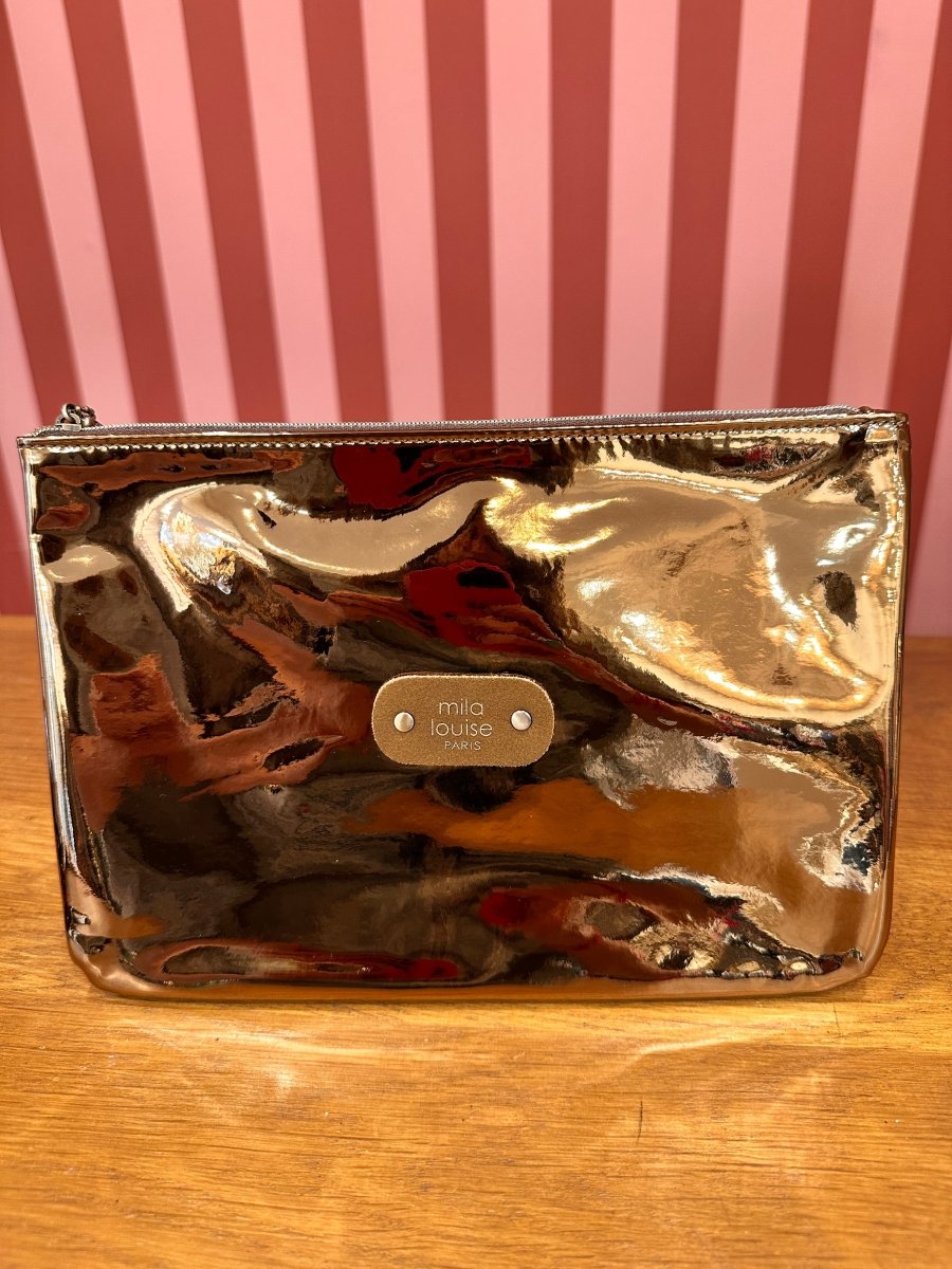 Pochette GM SH OCRE - MILA LOUISE Pochette