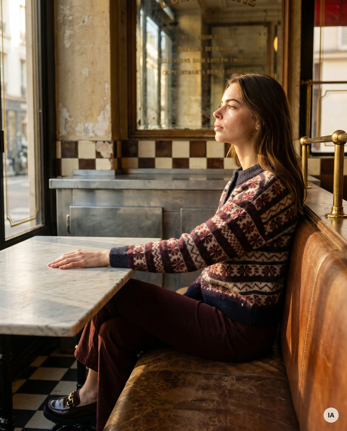 PULL ADELIE NAVY - ORFEO Pull — Image générée par IA