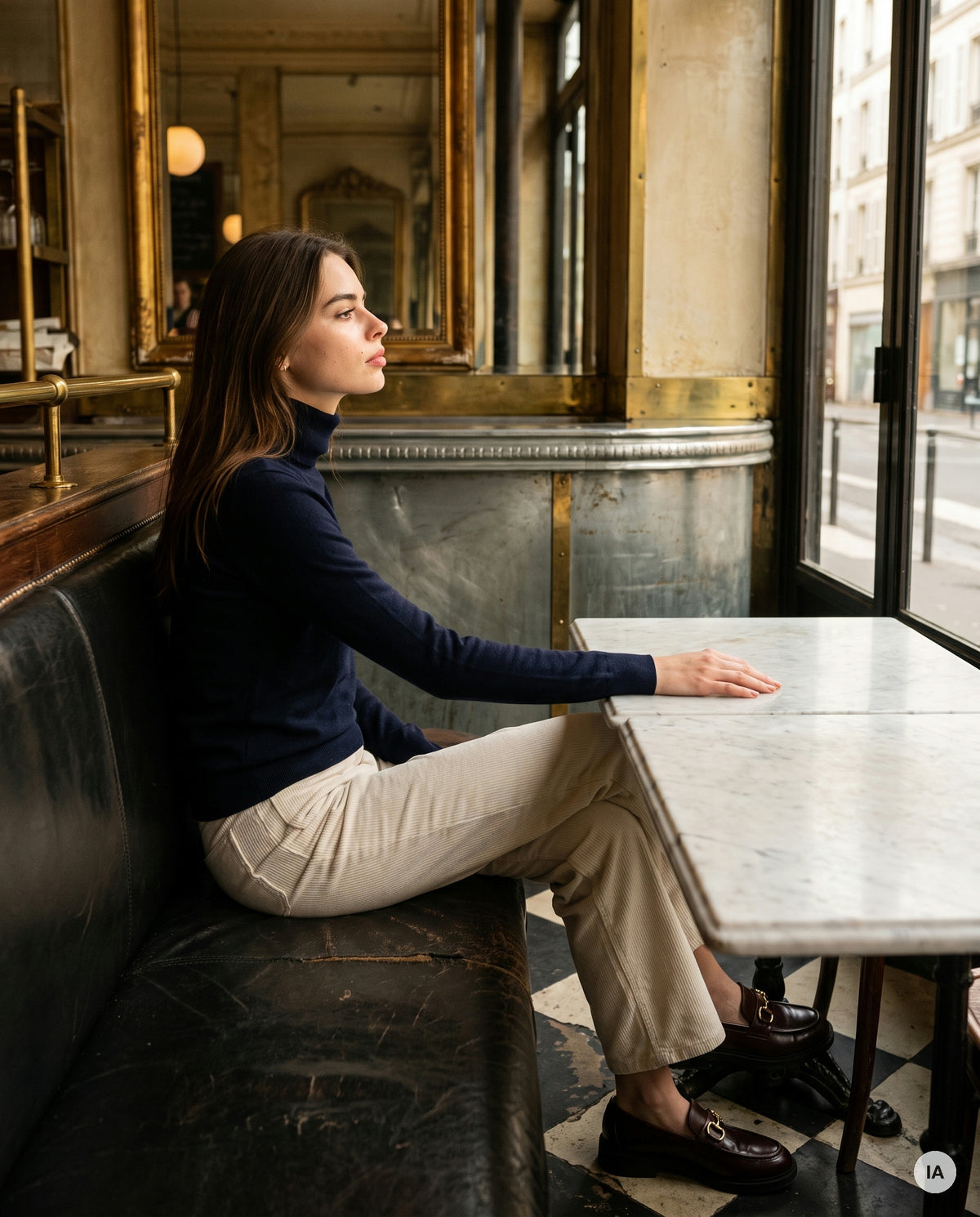 PULL ALIZ NAVY - ORFEO Pull — Image générée par IA