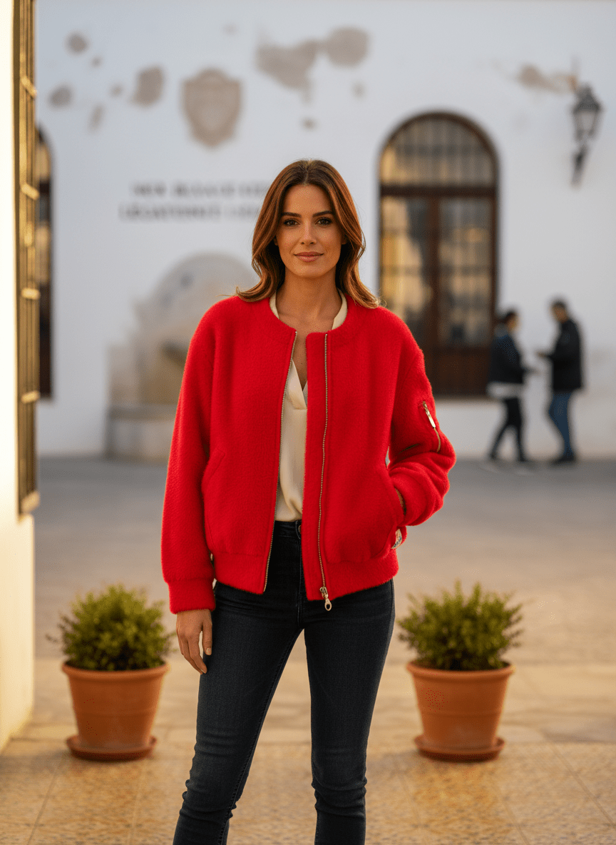 PULL DENWEN ROUGE - ADORE Pull
