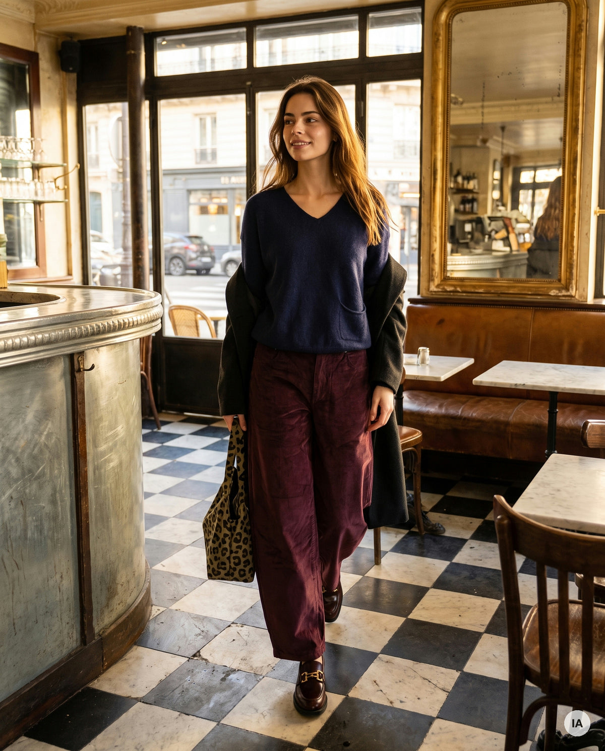 PULL IDA MARINE - MINUIT DOUZE Pull — Image générée par IA