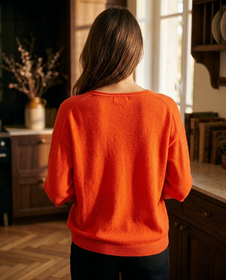PULL IDA ORANGE - MINUIT DOUZE PULL