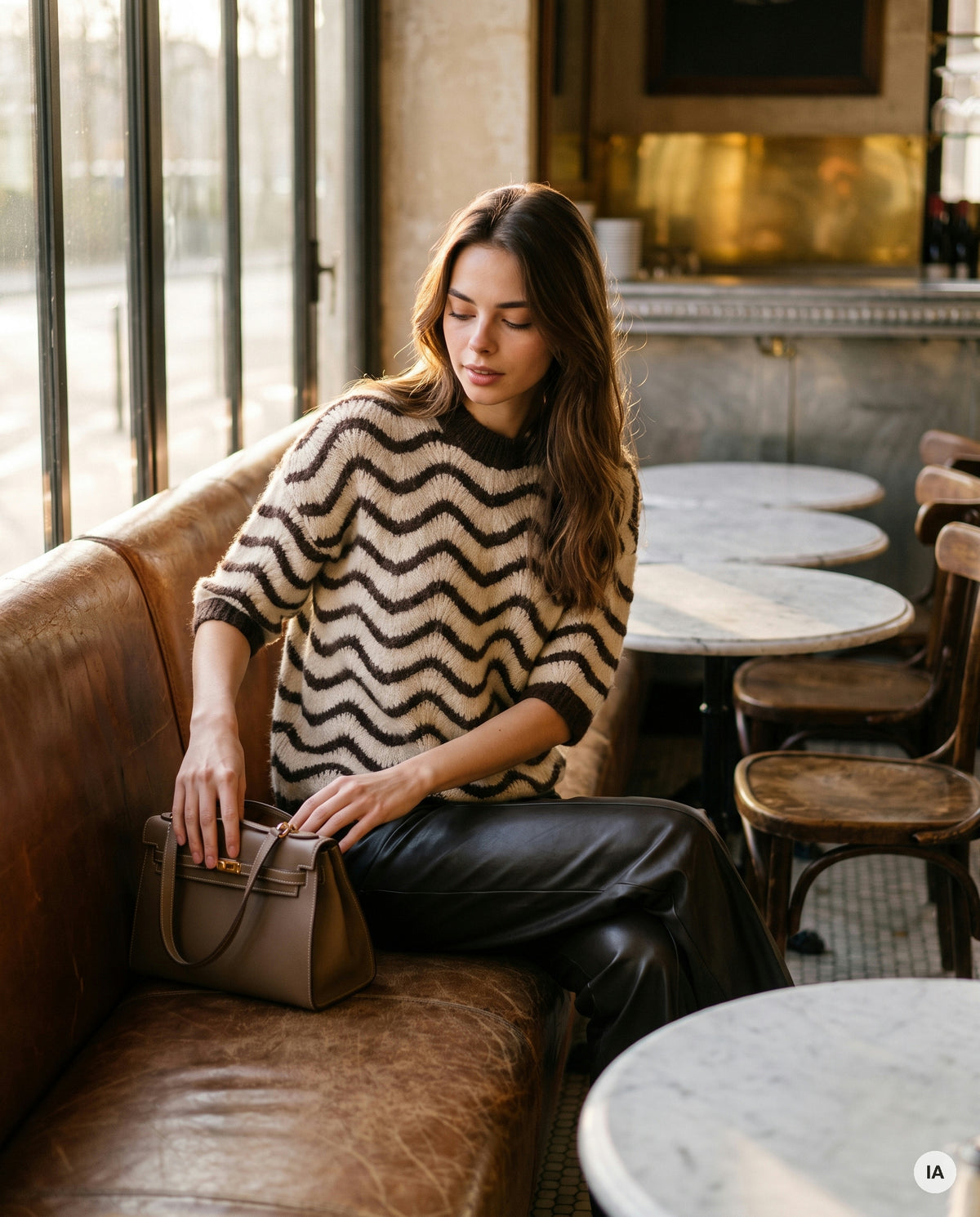 PULL KAYLIA - SEEUSOON KNIT — Image générée par IA