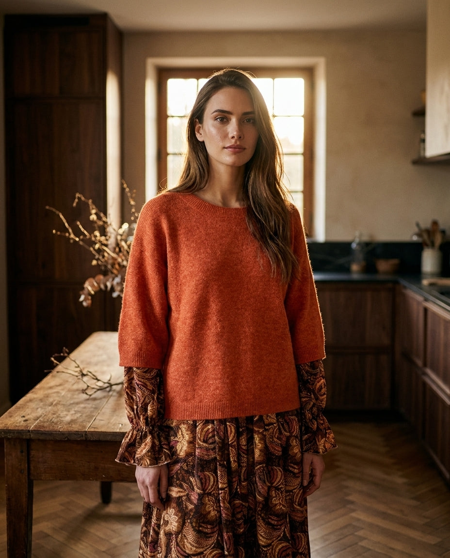 PULL KOOL ORANGE - MINUIT DOUZE PULL