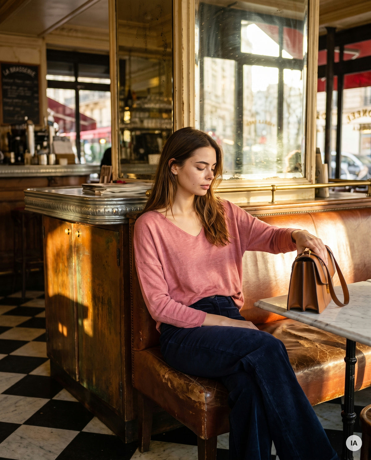 PULL LEILA ROSE - ORFEO Pull — Image générée par IA