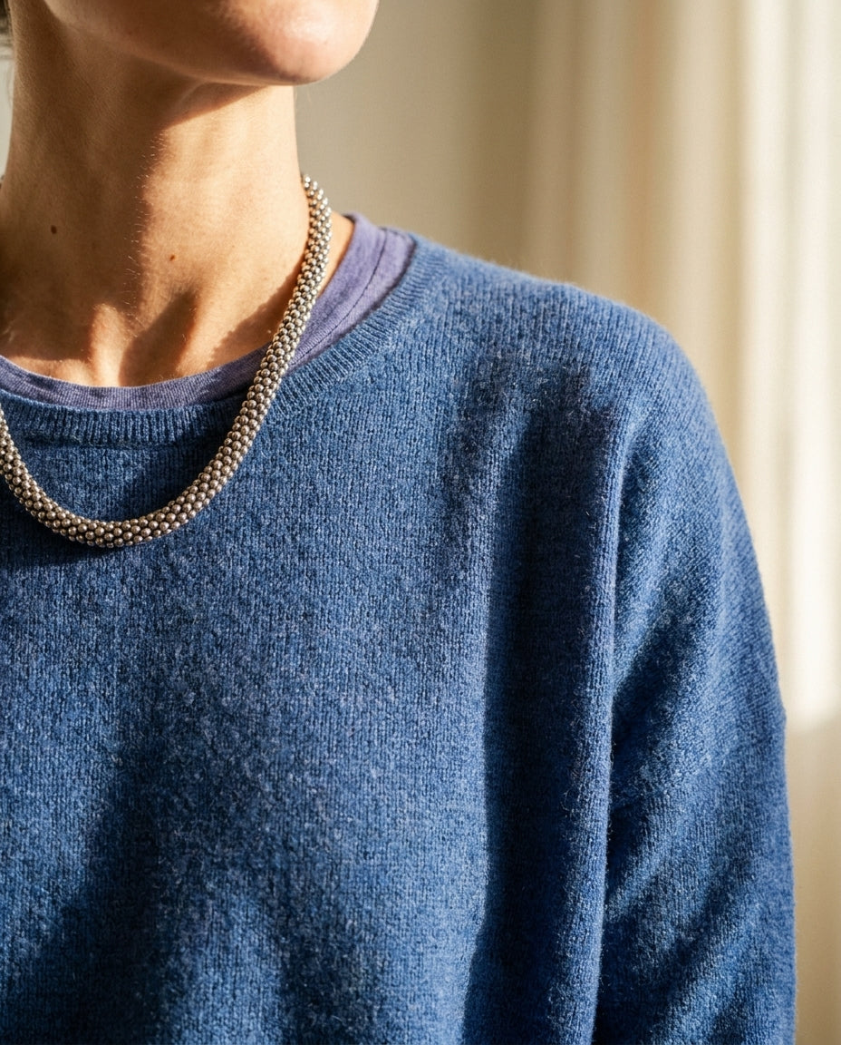 PULL LIVIA DENIM - MINUIT DOUZE PULL