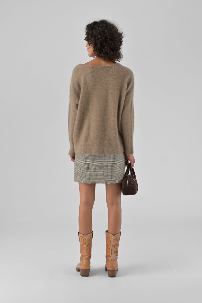 PULL LUZIO TAUPE - ORFEO PULL