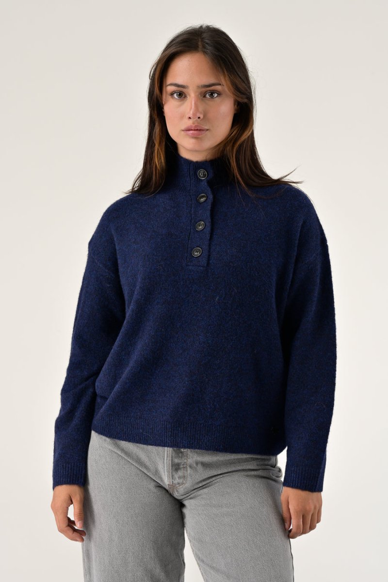 PULL NATHANIELLE Navy - ORFEO PULL