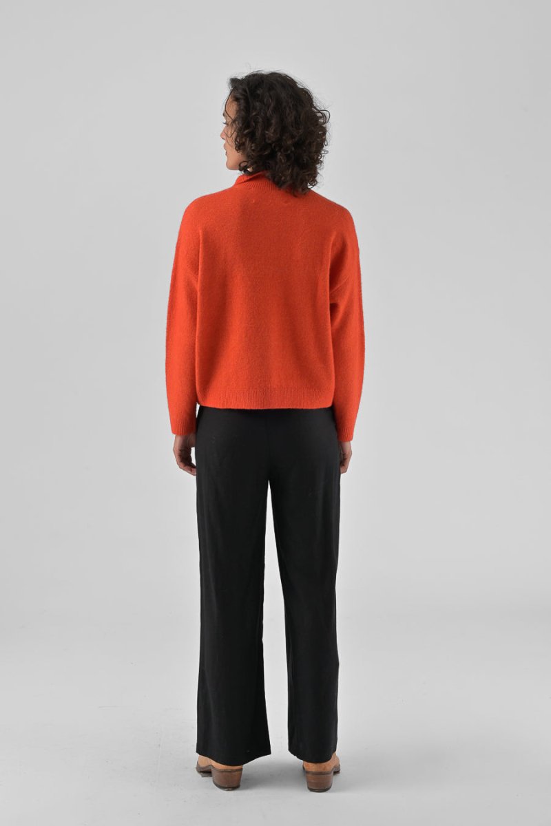 PULL NATHANIELLE Orange - ORFEO PULL