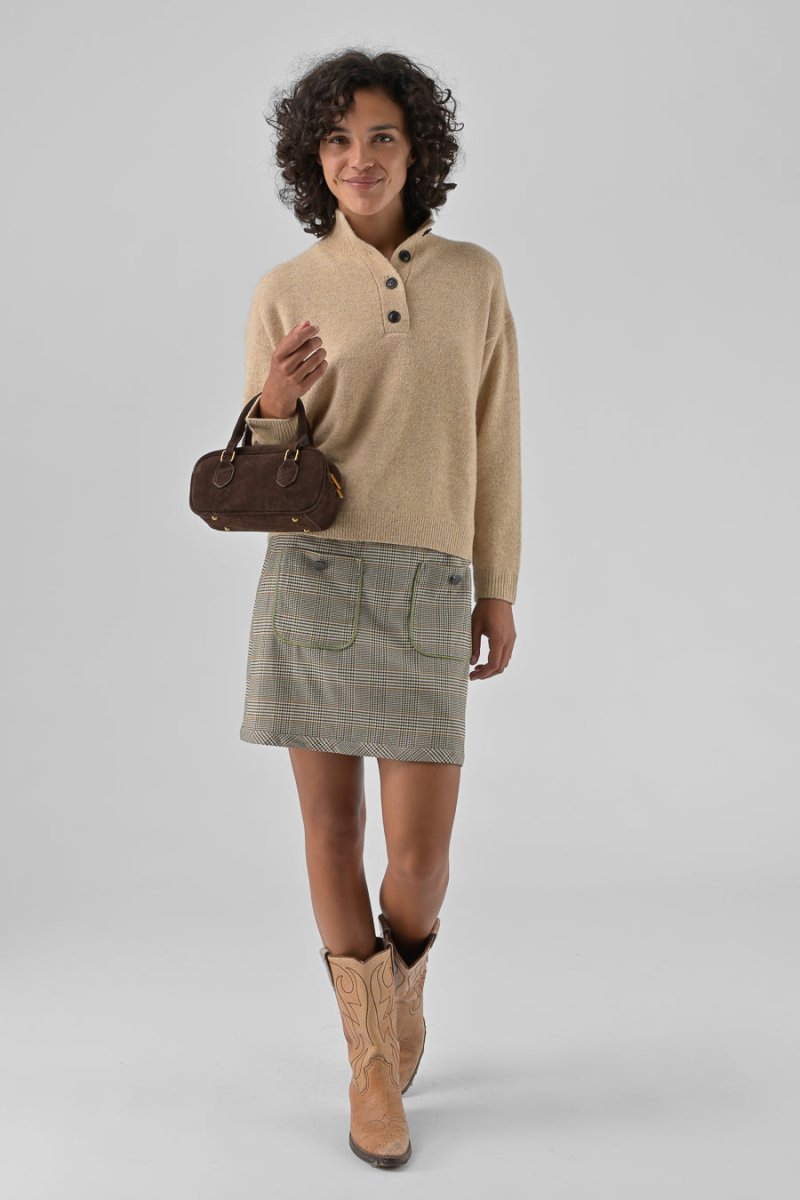 PULL NATHANIELLE Beige - ORFEO PULL