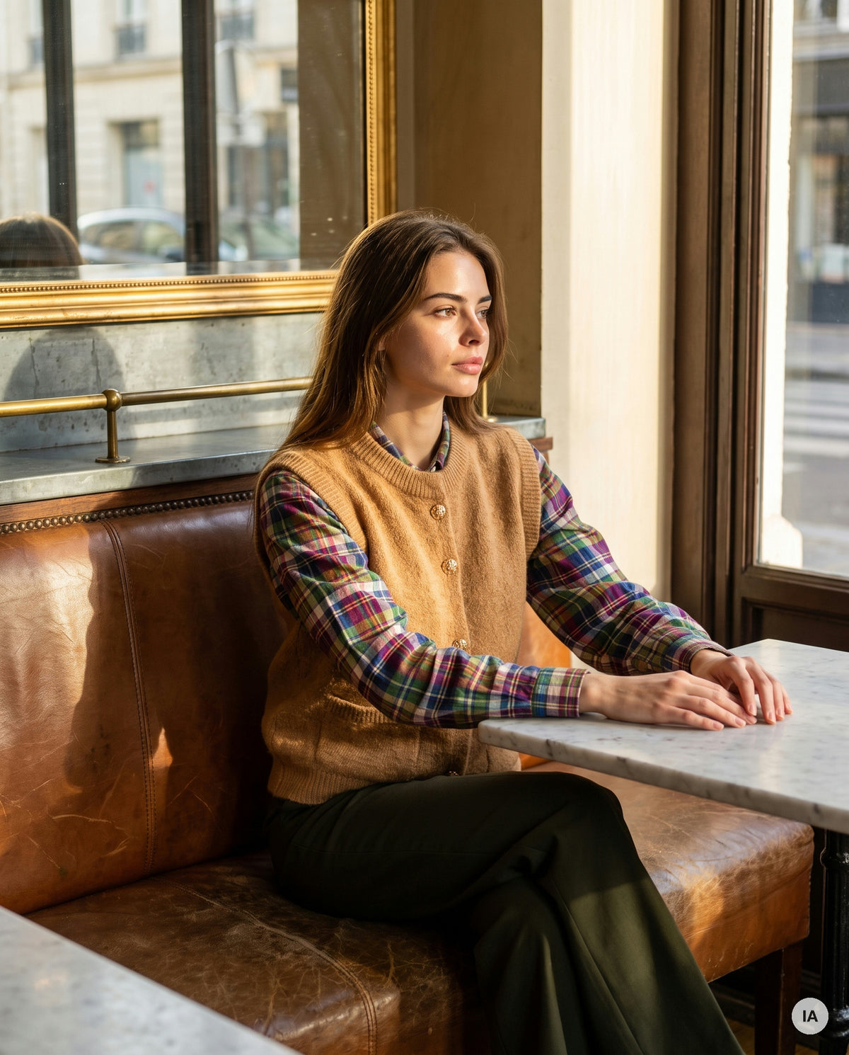 PULL TRESOR CAMEL - MINUIT DOUZE Pull — Image générée par IA