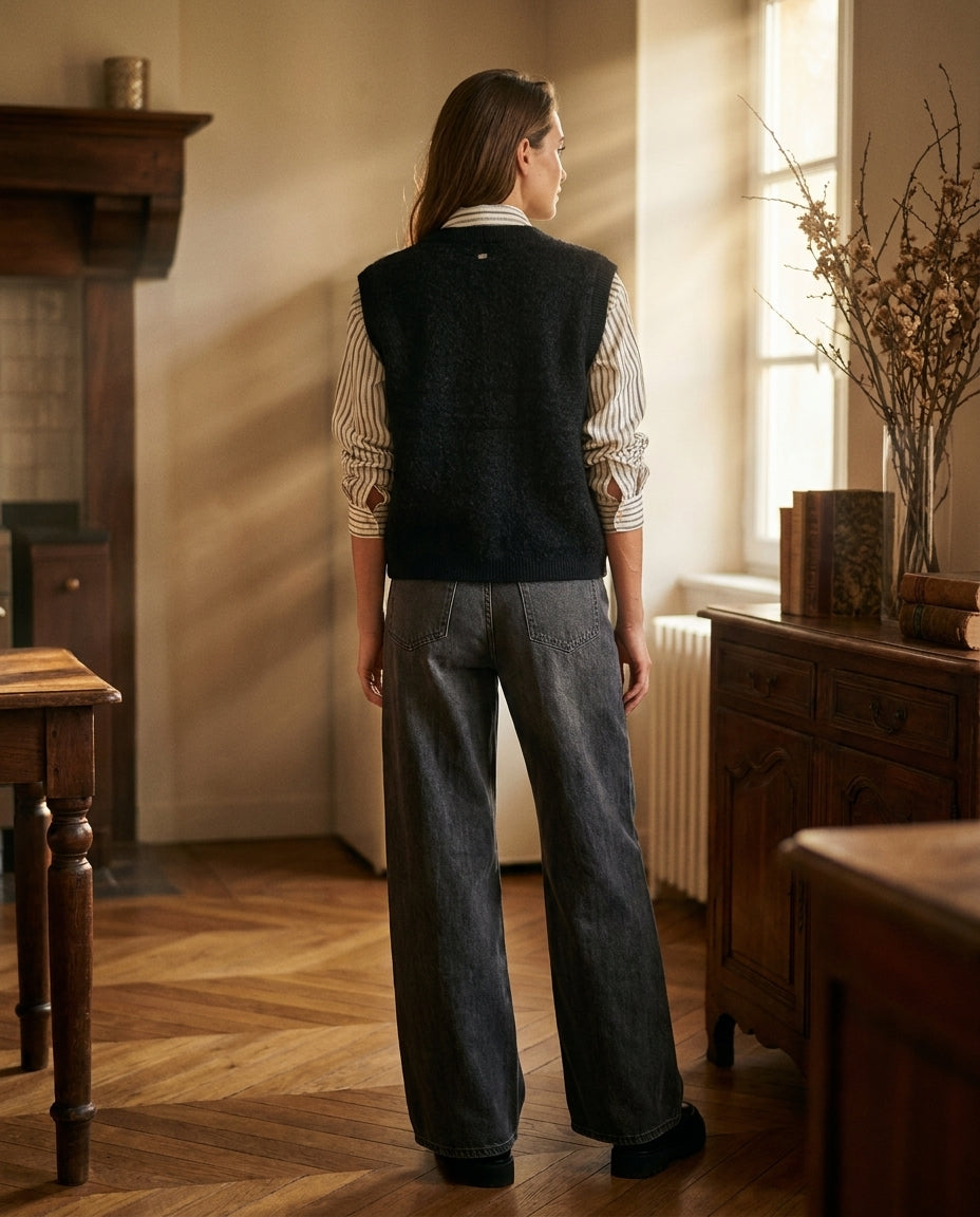 PULL TRESOR NOIR - MINUIT DOUZE PULL