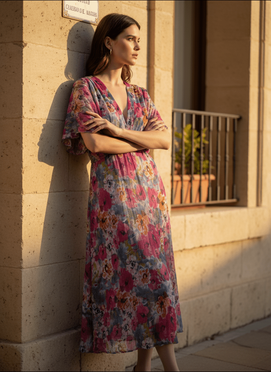 Robe Alabama FUSCHIA - RUE DES ABBESSES Robe