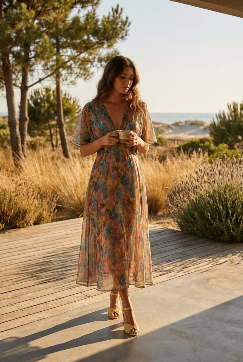 Robe Alabama ROSE PASTEL - RUE DES ABBESSES Robe