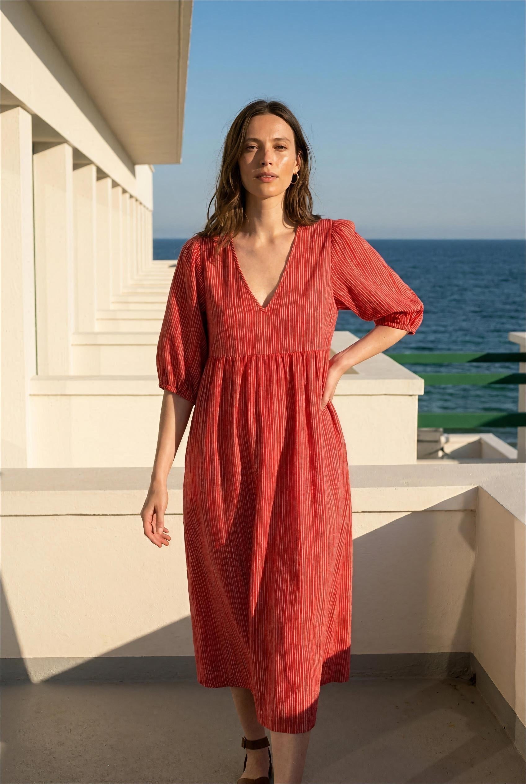 ROBE CARA - GARANCE Robe