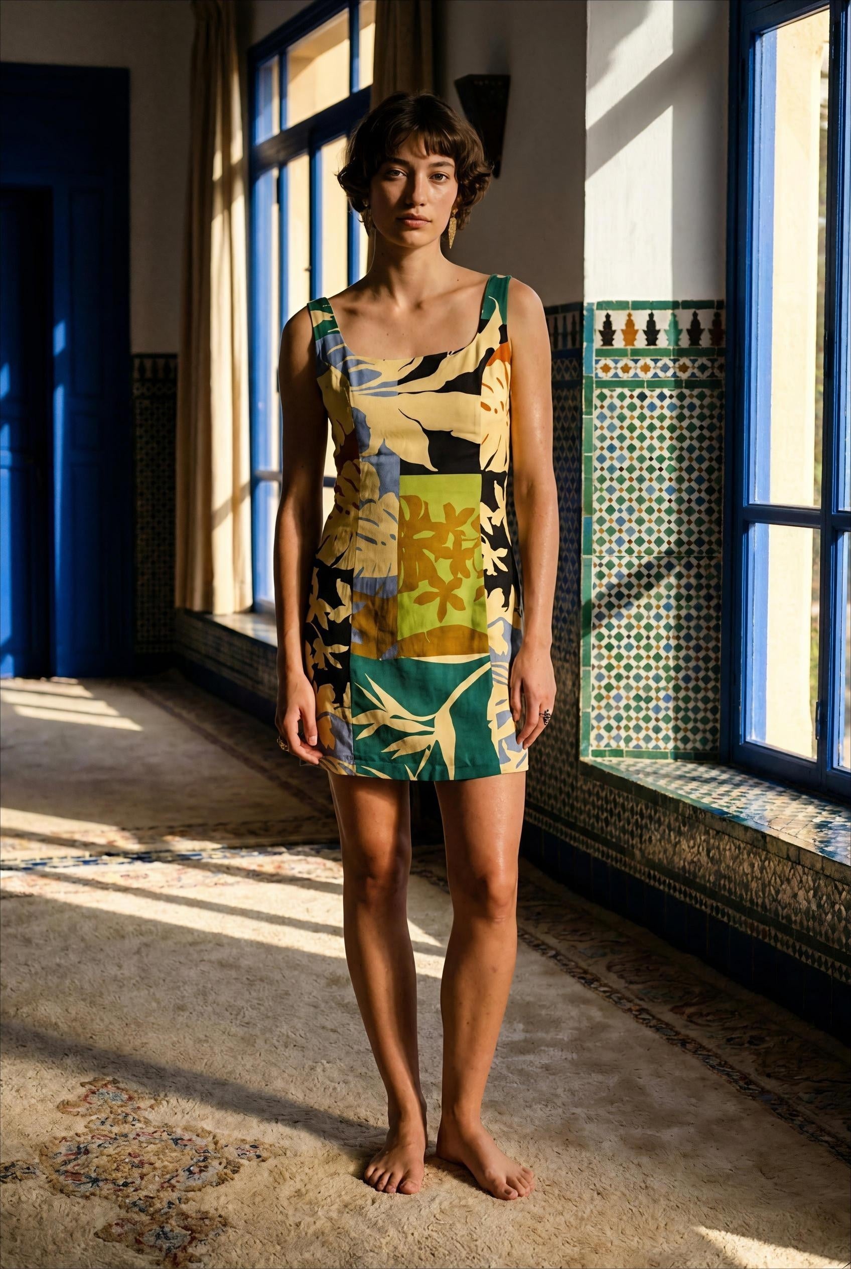 ROBE COLINE JARDIN NOMADE - ORFEO ROBE