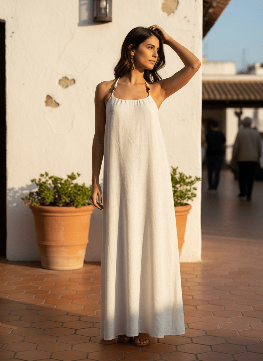 Robe Falino CREAM - THE KORNER ROBE