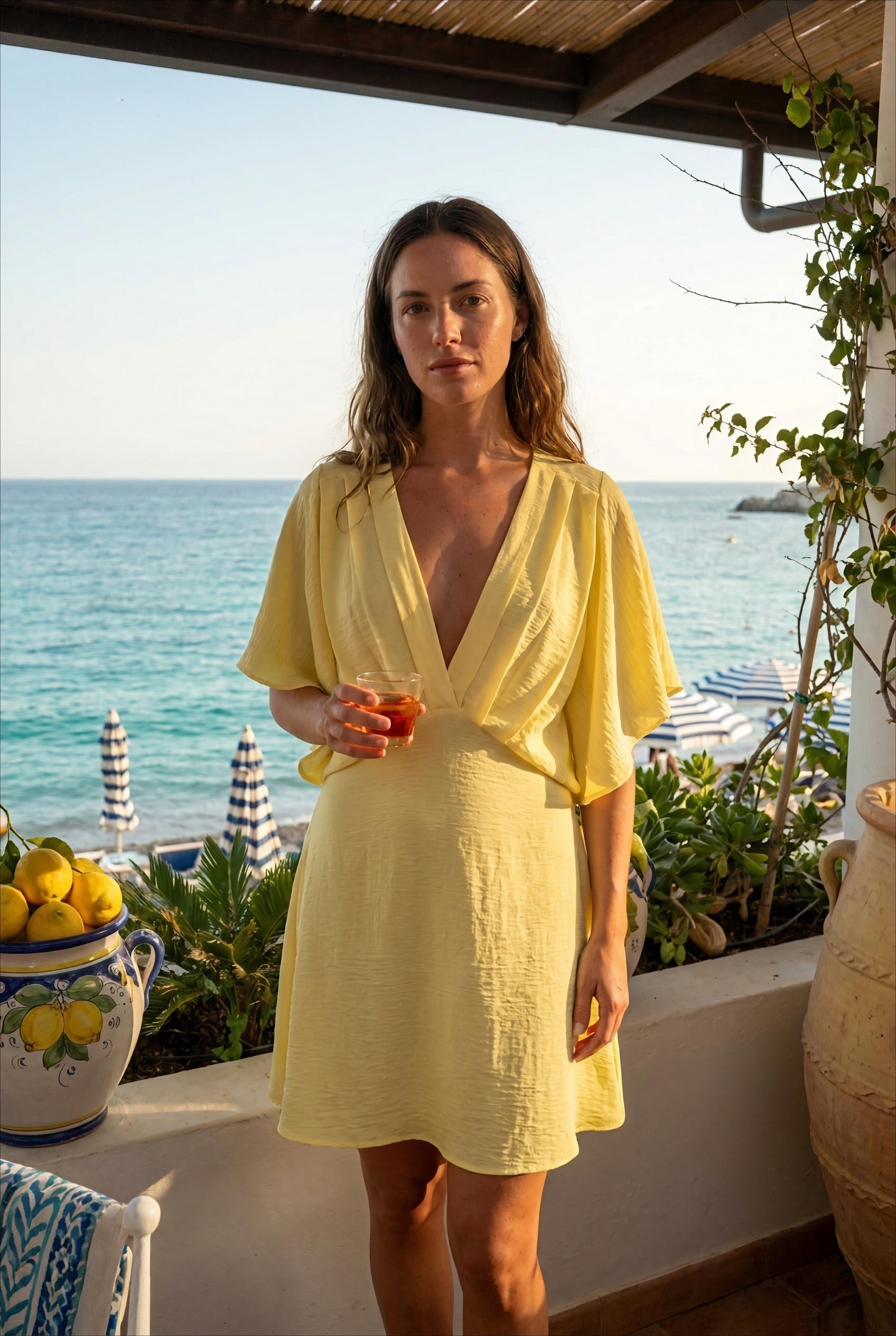 ROBE LEIA JAUNE - RUE DES ABBESSES Robe