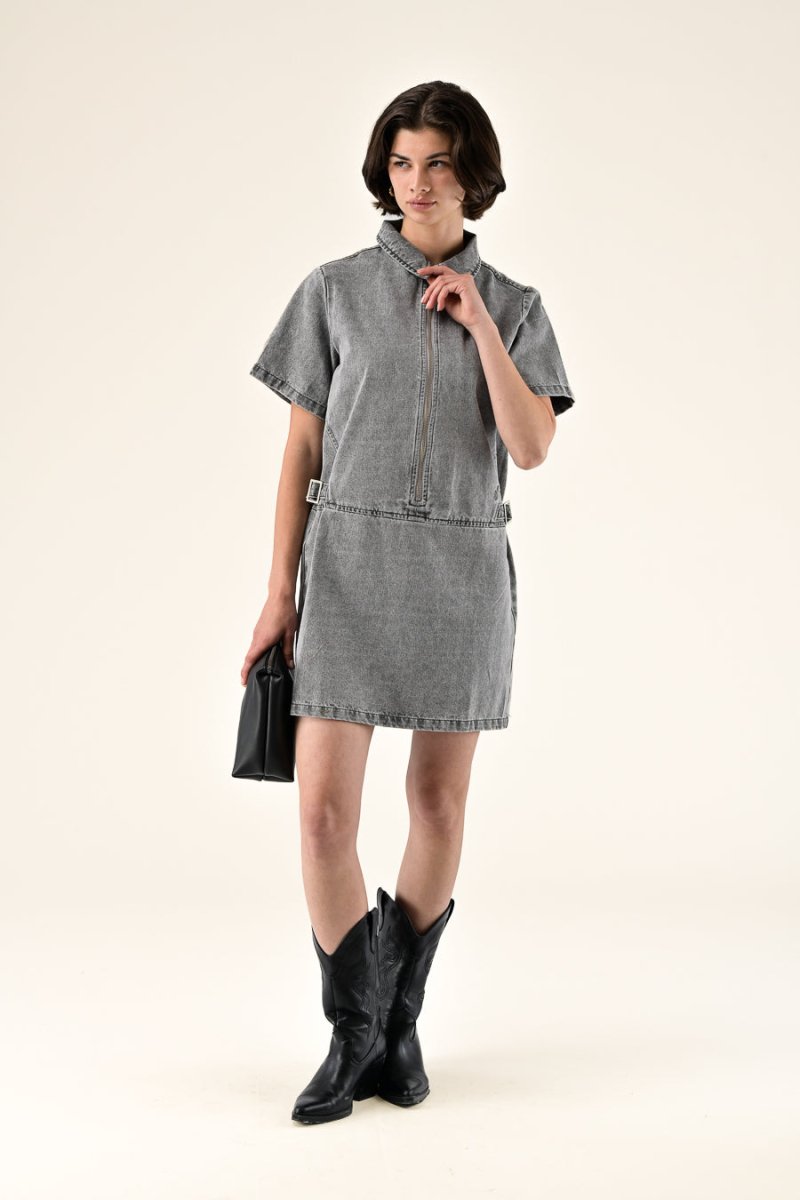 ROBE MAHENA Gris - ORFEO Robe