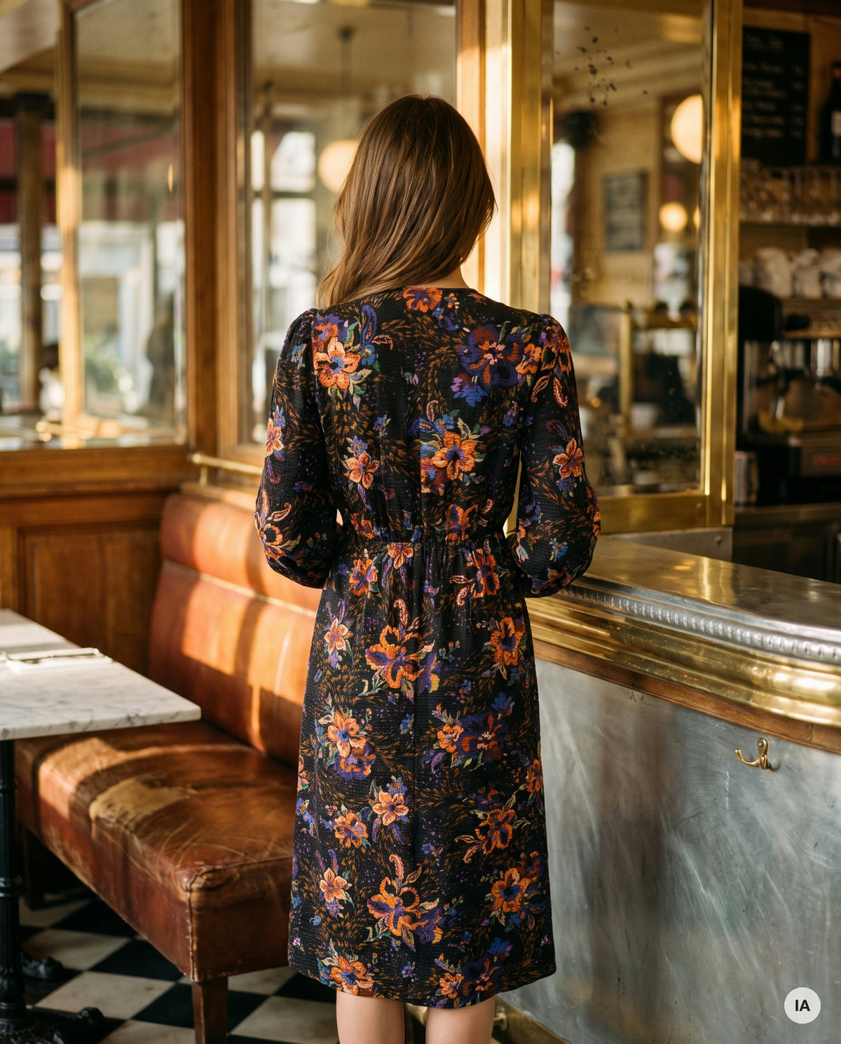ROBE MANITA NOIR - RUE DES ABBESSES Robe — Image générée par IA
