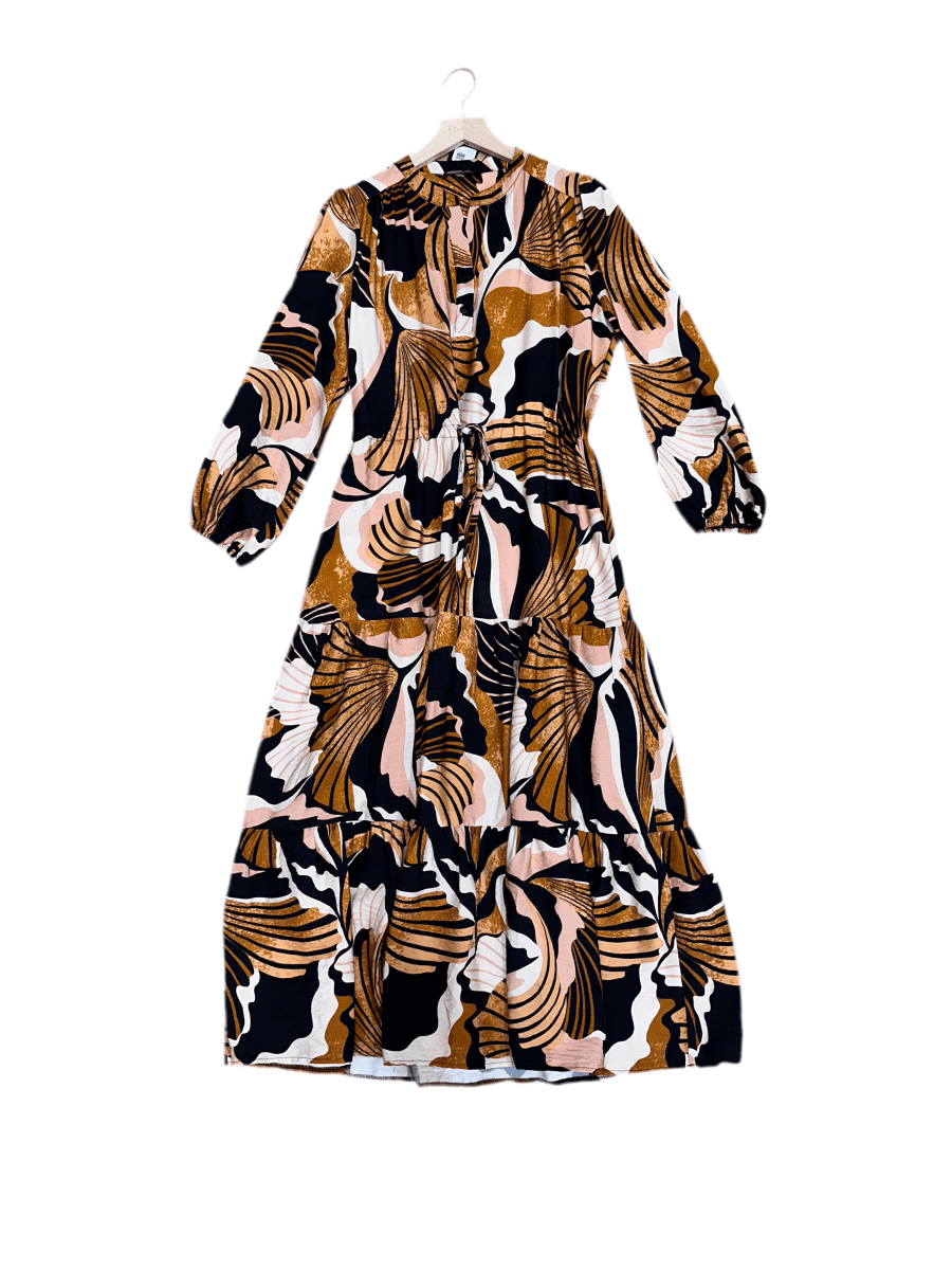Robe Rica NOIR MOUTARDE - RUE DES ABBESSES Robe
