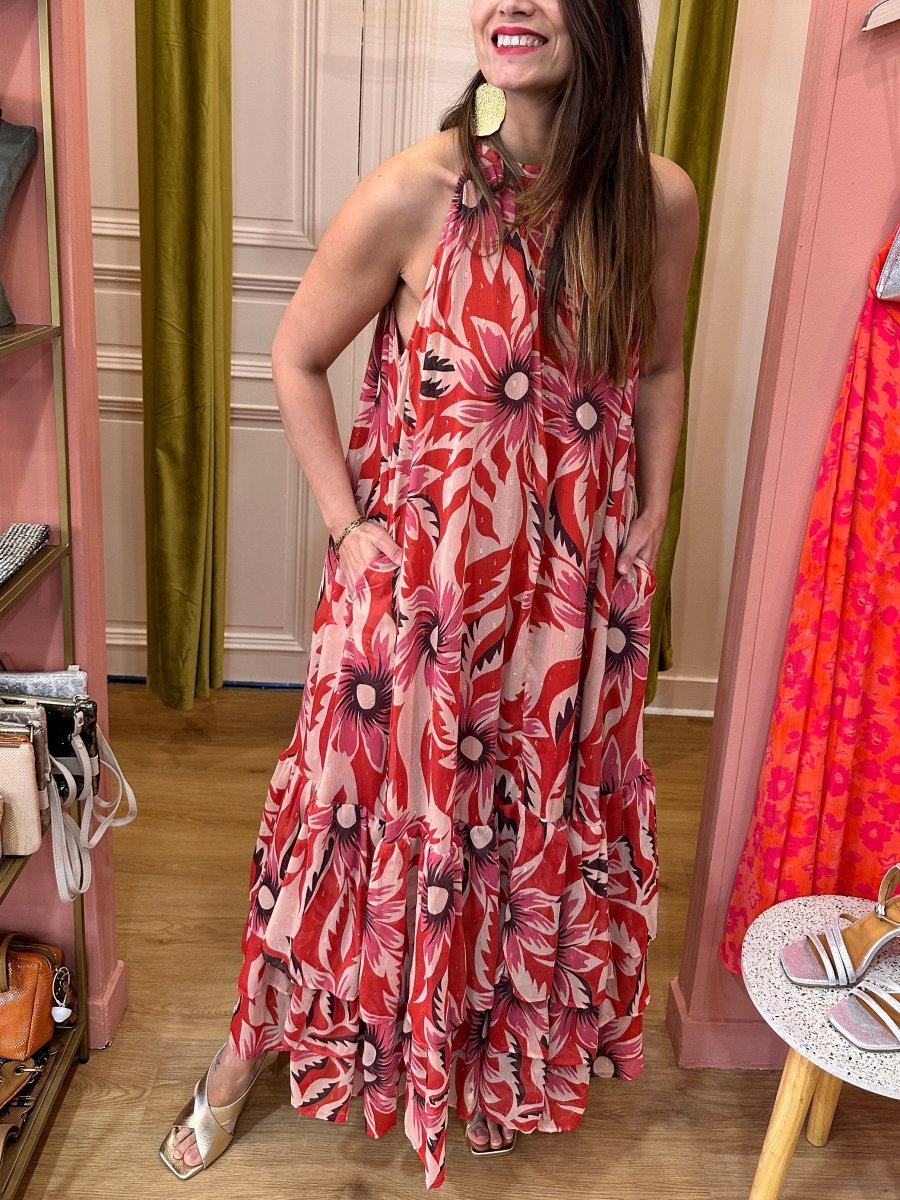 Robe Sheryl TERRACOTA - OPULLENCE Robe