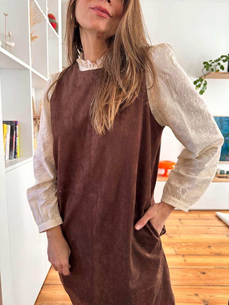 Robe Sidonie CHOCOLAT - YCOO Robe