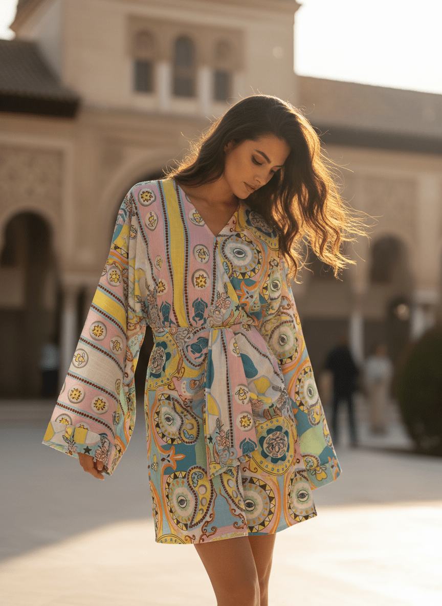 ROBE SOA BOLLYOOD BLOOM - CASBAH LOVE Robe