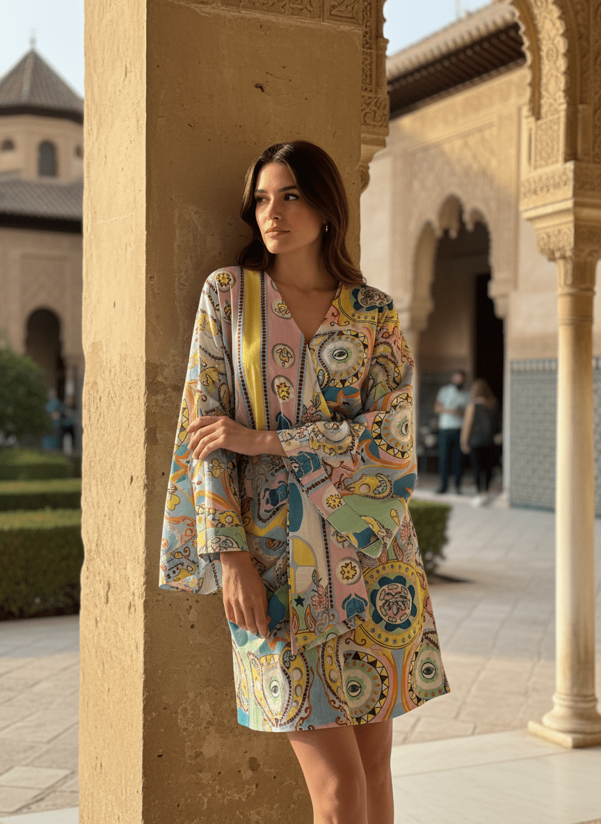 ROBE SOA BOLLYOOD BLOOM - CASBAH LOVE Robe
