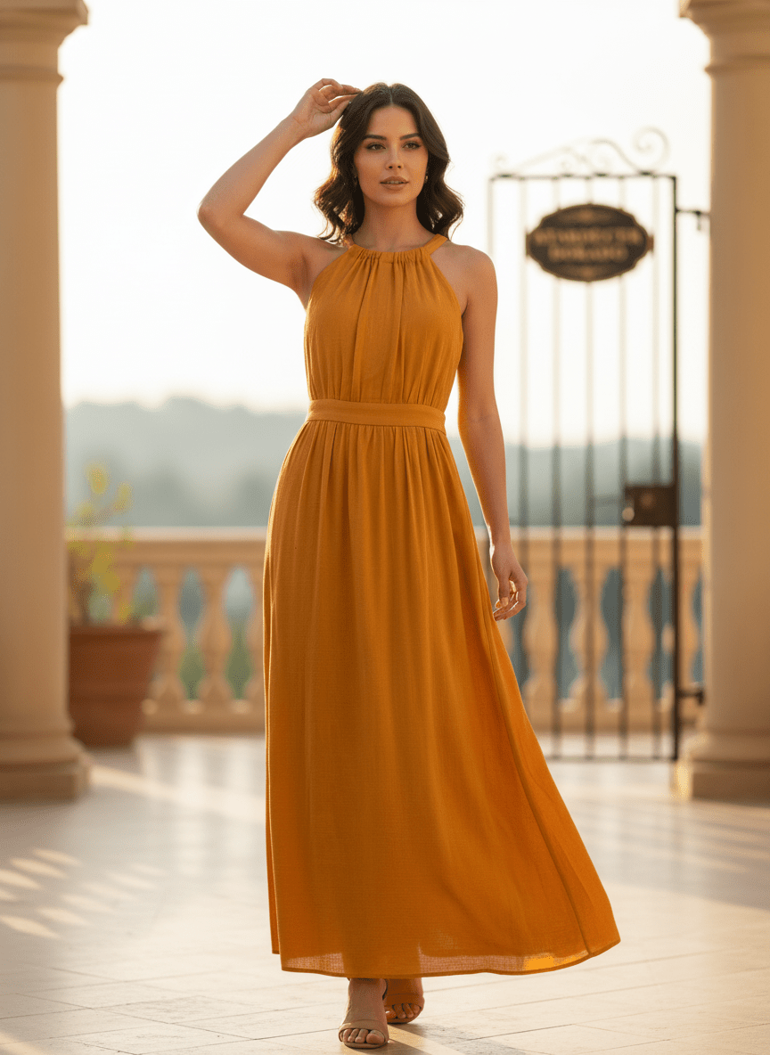 Robe Stuga DARK RED - THE KORNER Robe