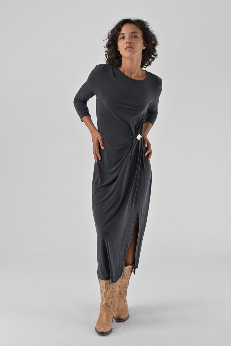 ROBE TABITHA NOIR - ORFEO Robe