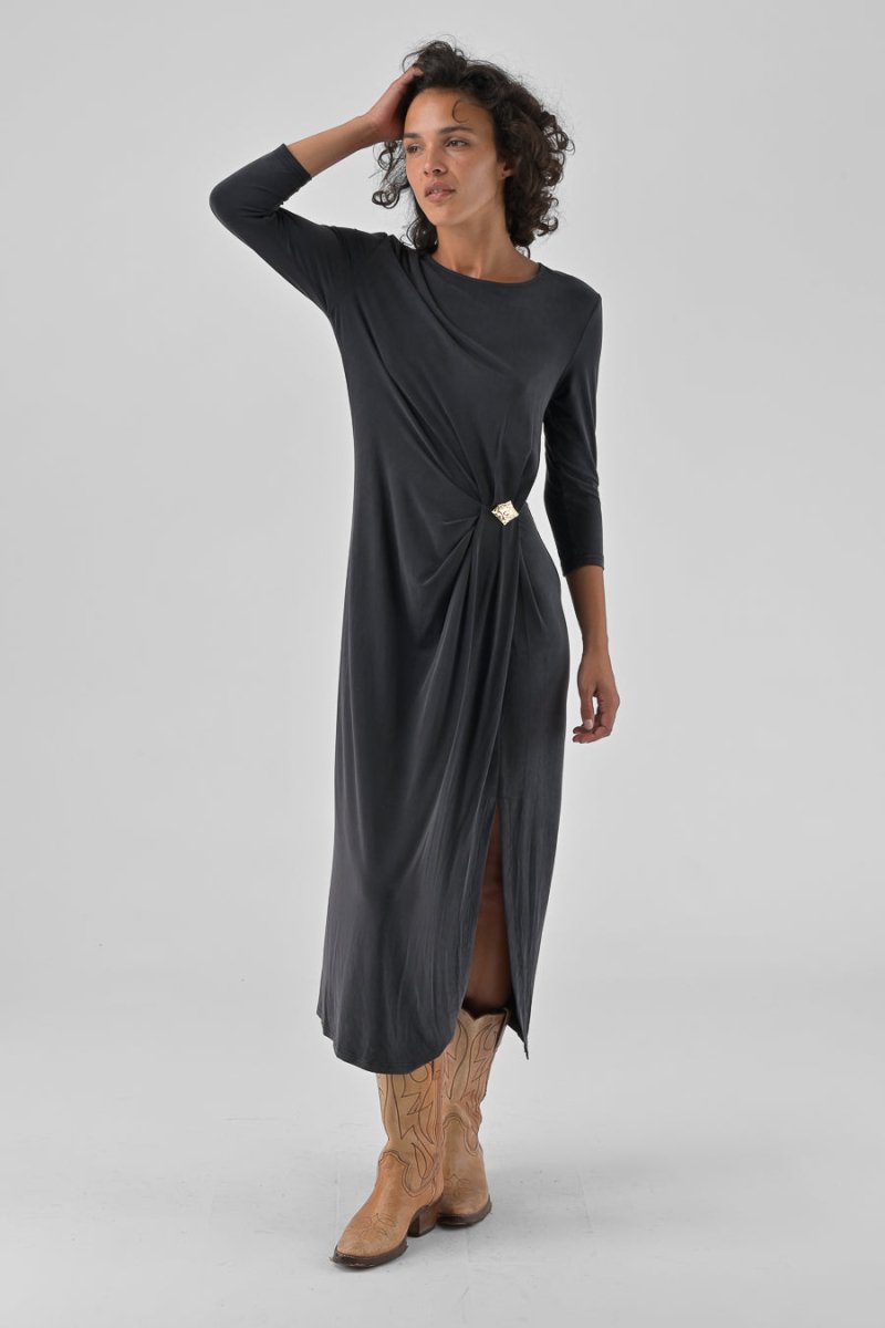 ROBE TABITHA NOIR - ORFEO Robe
