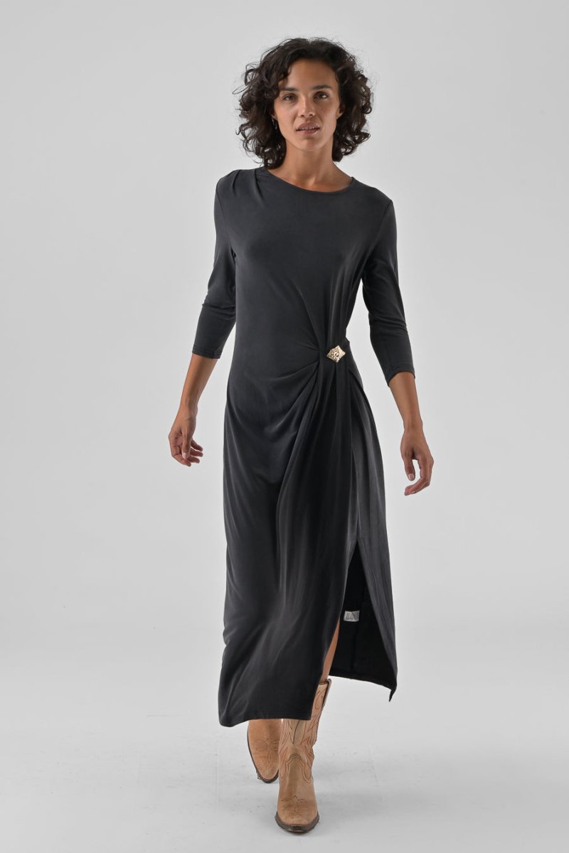 ROBE TABITHA NOIR - ORFEO Robe