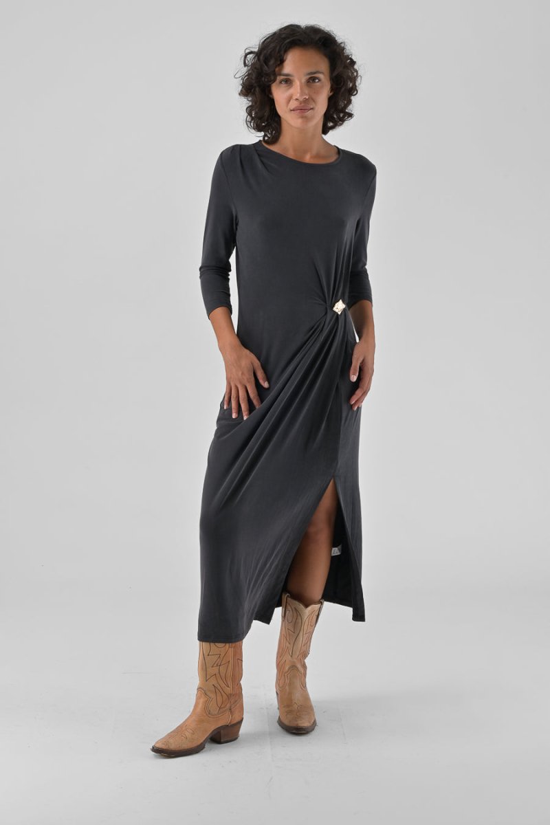 ROBE TABITHA NOIR - ORFEO Robe