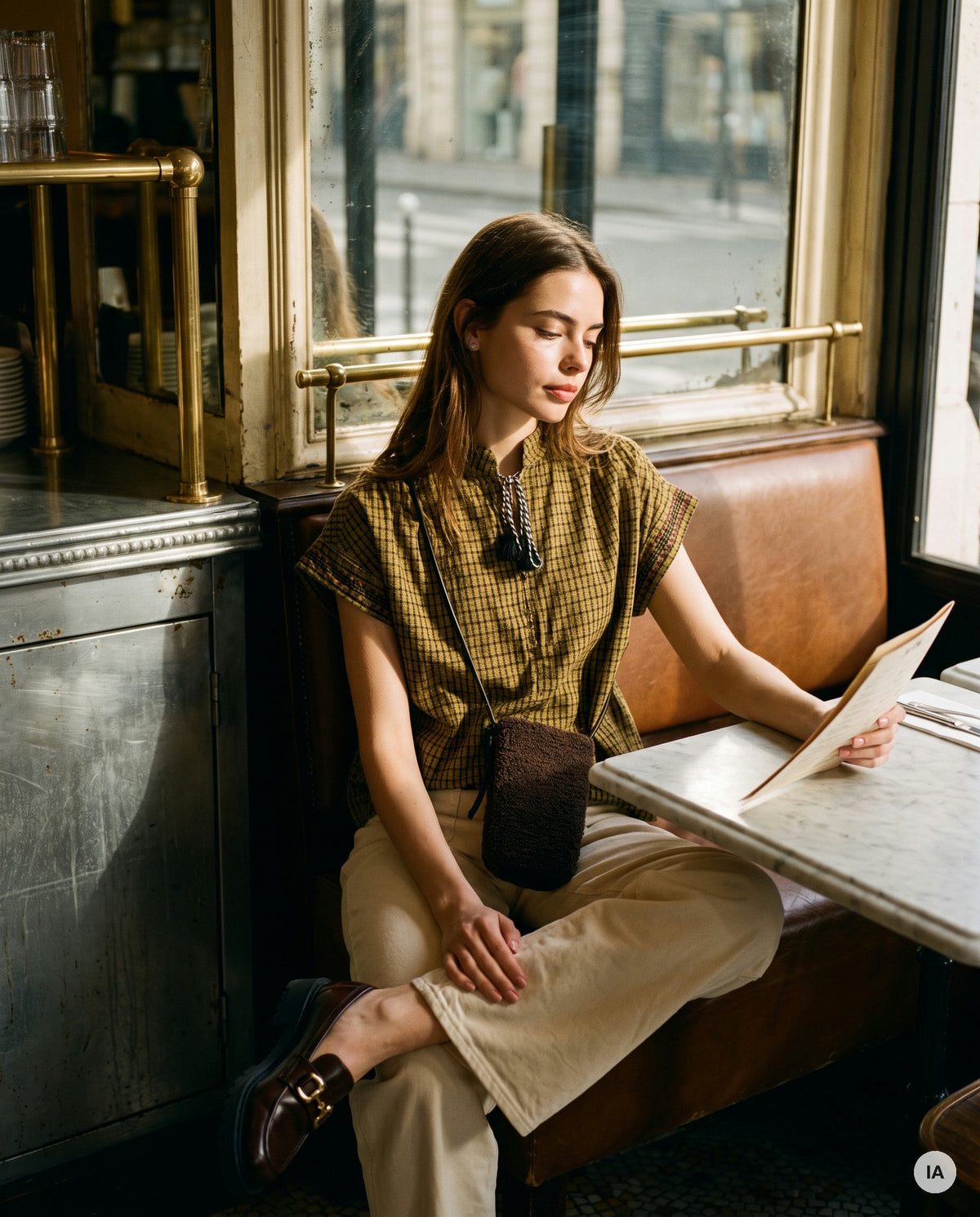SAC GINA CHOCO - ORFEO Sac à main — Image générée par IA