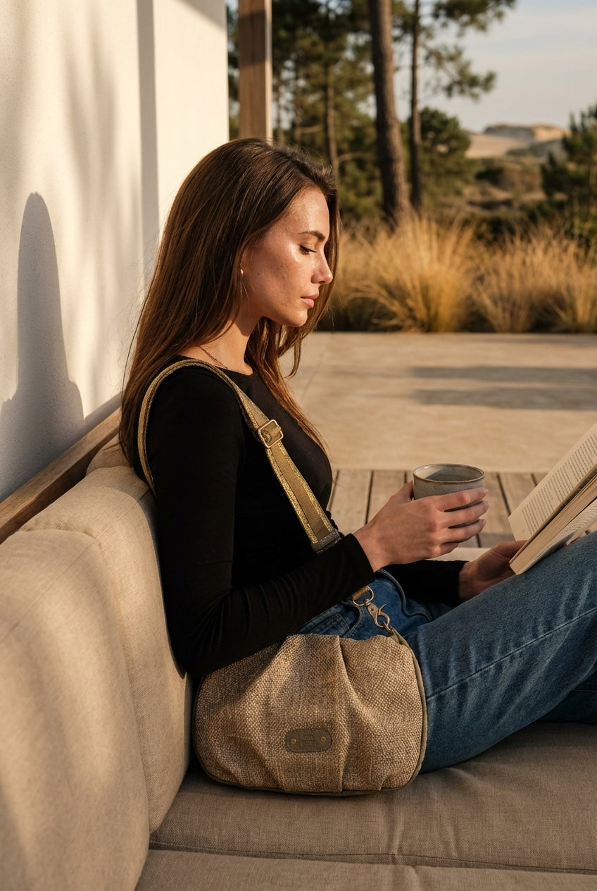 SAC PRISCIA OYSTER - MILA LOUISE Sac à main