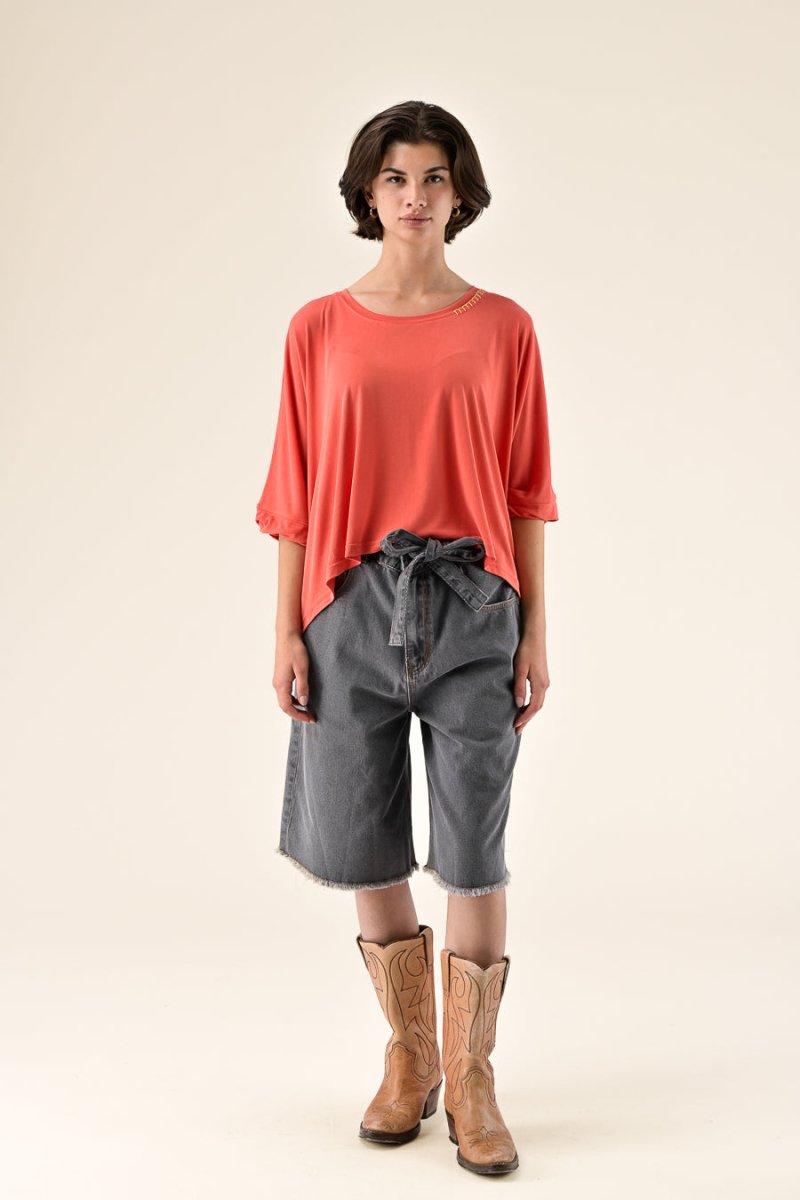 SHORT LILO Gris - ORFEO SHORT