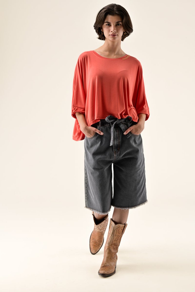 SHORT LILO Gris - ORFEO SHORT
