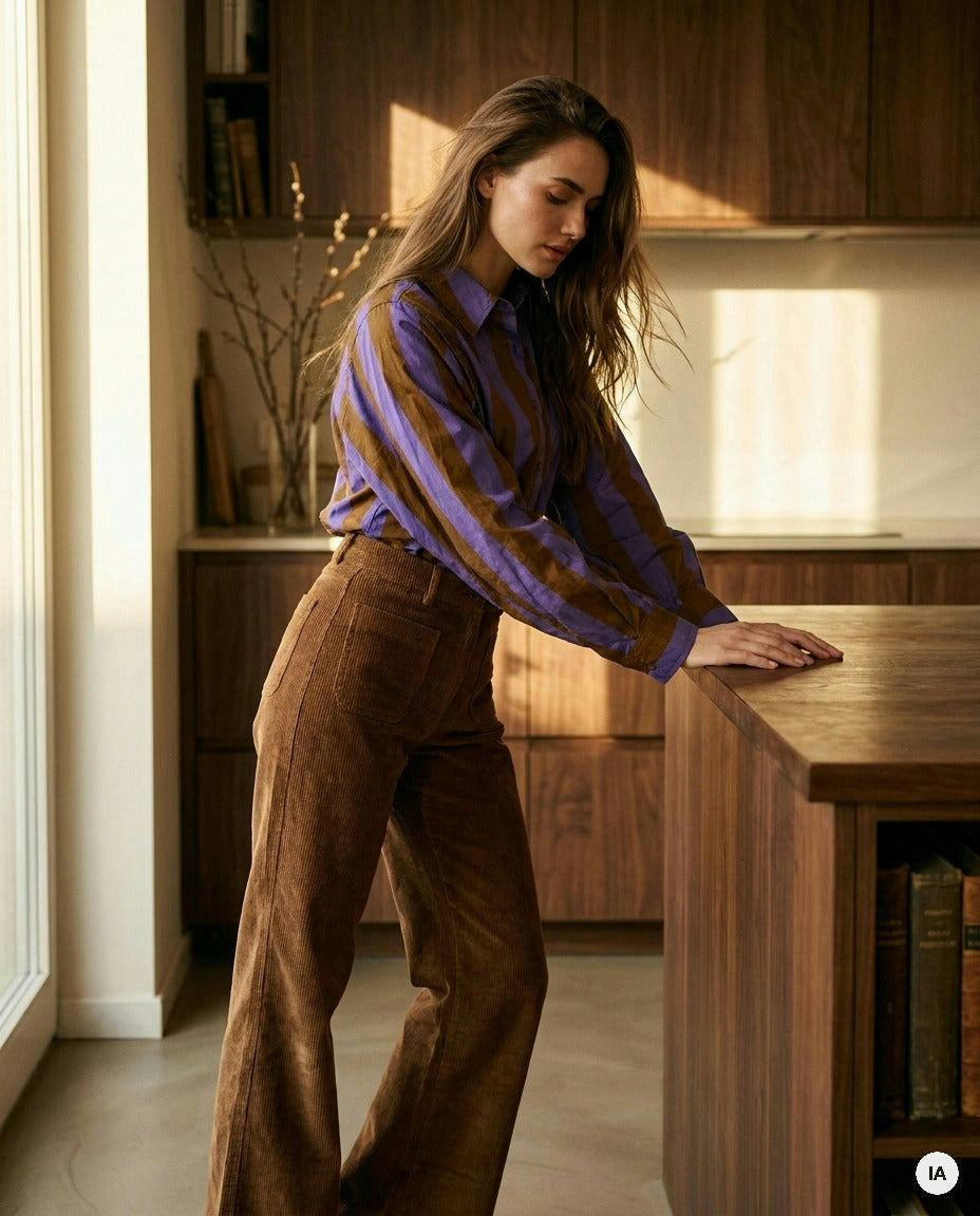 SIMON SHIRT - THE KORNER SHIRT — Image générée par IA