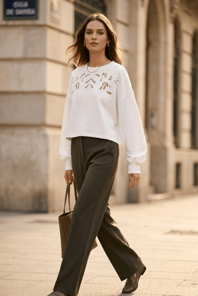 T - SHIRT IDOLE ECRU - RUE MAZARINE TOP