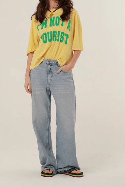 T-shirt Margareth YELLOW - ONE TEE T-shirt